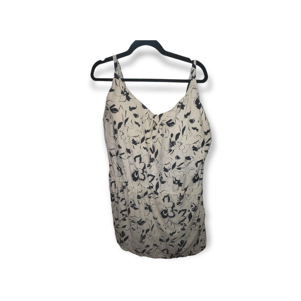 Sonnet Shorts Floral One Piece Swimwear with Skirt attached  24W